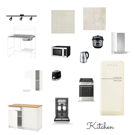 Kitchen in Studio Interior Design Mood Board by Guzele on Style Sourcebook