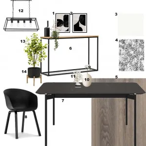 Dining room Interior Design Mood Board by Tim Theophilus on Style Sourcebook