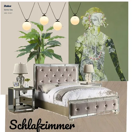 Schlafzimmer Interior Design Mood Board by Merle Blanc on Style Sourcebook