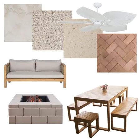 Alfresco Interior Design Mood Board by Brickworks Building Products on Style Sourcebook
