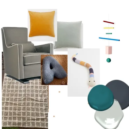 nursery 2 Interior Design Mood Board by sazpames on Style Sourcebook