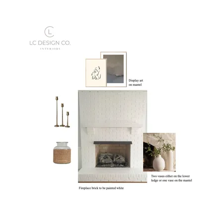 Loaches-fireplace Interior Design Mood Board by LC Design Co. on Style Sourcebook