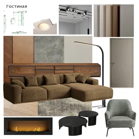 Гостиная Interior Design Mood Board by Sveto4ka_R on Style Sourcebook