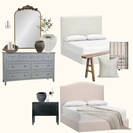 Bedroom Interior Design Mood Board by Marissa's Designs on Style Sourcebook