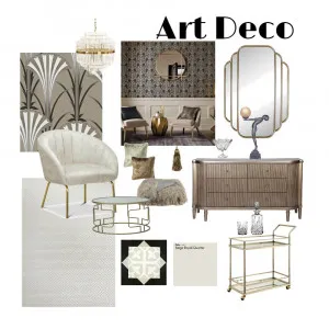 art deco Interior Design Mood Board by Robyn Chamberlain on Style Sourcebook