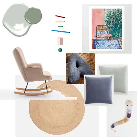 nursery 3 Interior Design Mood Board by sazpames on Style Sourcebook