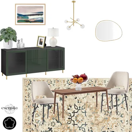 Anastasia's Dining Room Interior Design Mood Board by Essencia Interiors on Style Sourcebook