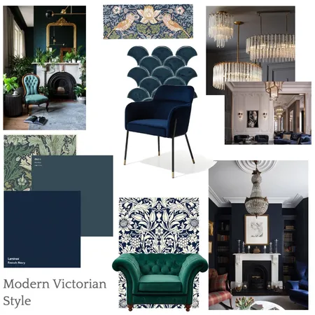 Modern Victorian style mood board Interior Design Mood Board by Rachael Grant on Style Sourcebook