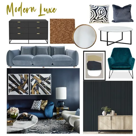 Modern Luxe Galet Sienna Interior Design Mood Board by Gybe Interiors on Style Sourcebook