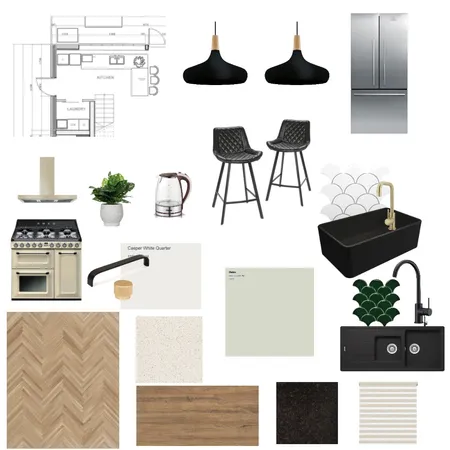 Kitchen / Laundry Interior Design Mood Board by Hannah Pride on Style Sourcebook