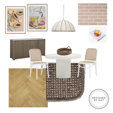 Dining room Interior Design Mood Board by Designed By Nat on Style Sourcebook