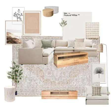 Lounge Room - Soft Beige Interior Design Mood Board by Aleesha on Style Sourcebook