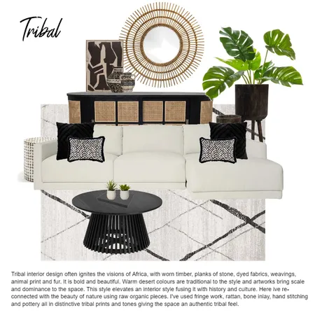 TRIBAL MOOD BOARD Interior Design Mood Board by Stephanie Mansour on Style Sourcebook