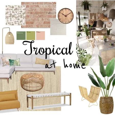 Tropical Moodboard Interior Design Mood Board by elle.luu on Style Sourcebook