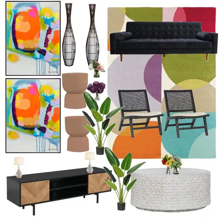 Colourful Family Interior Design Mood Board by rwt1 on Style Sourcebook