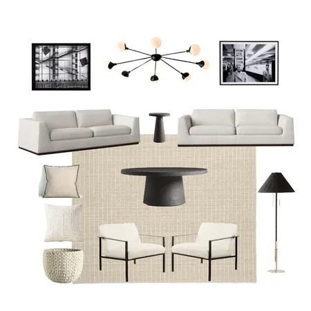 Minimal - Living room Interior Design Mood Board by Inner Design on Style Sourcebook