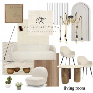 Living room Interior Design Mood Board by Olga Kiselyova on Style Sourcebook