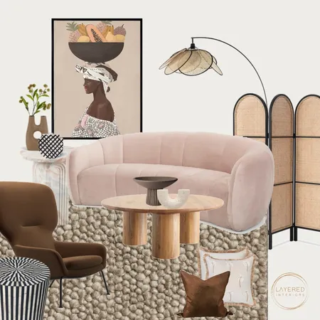 Luxe Modern Bremworth Living Interior Design Mood Board by Layered Interiors on Style Sourcebook