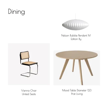 Benjamin Dining Interior Design Mood Board by JAvraham on Style Sourcebook