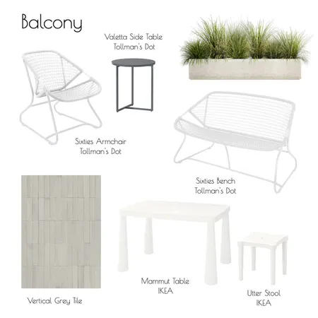 Benjamin Balcony Interior Design Mood Board by JAvraham on Style Sourcebook