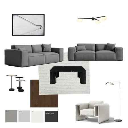 Softminimal - Living room Interior Design Mood Board by Inner Design on Style Sourcebook