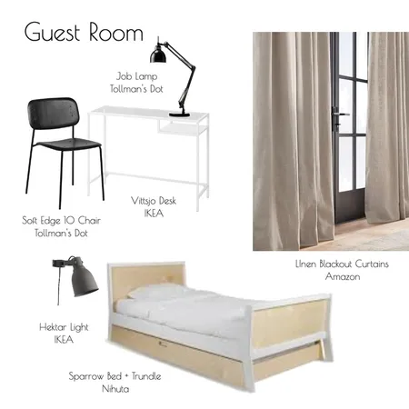 Benjamin Guest Room Interior Design Mood Board by JAvraham on Style Sourcebook
