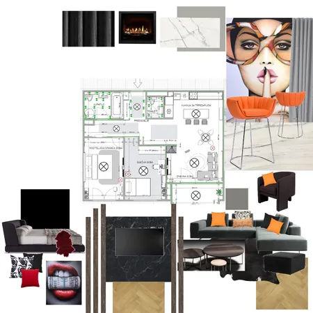 DIPLOMSKI RAD Interior Design Mood Board by Mersija on Style Sourcebook