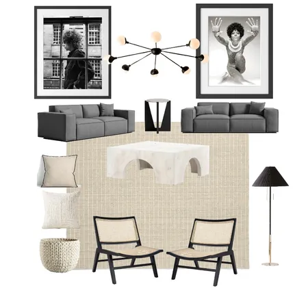 SoftMinimal - Living room Interior Design Mood Board by Inner Design on Style Sourcebook