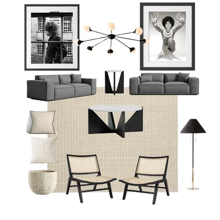 SoftMinimal - Living room Interior Design Mood Board by Inner Design on Style Sourcebook