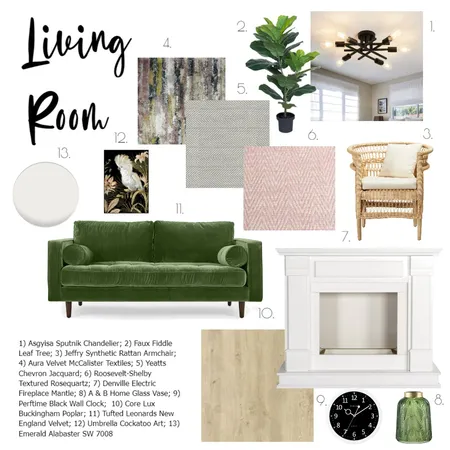 Assignment 9 Moodboard Interior Design Mood Board by megnallen on Style Sourcebook