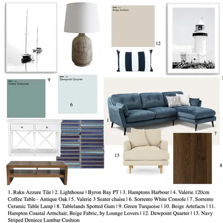 Nautical Moodboard Interior Design Mood Board by rosewoodinteriorsau on Style Sourcebook