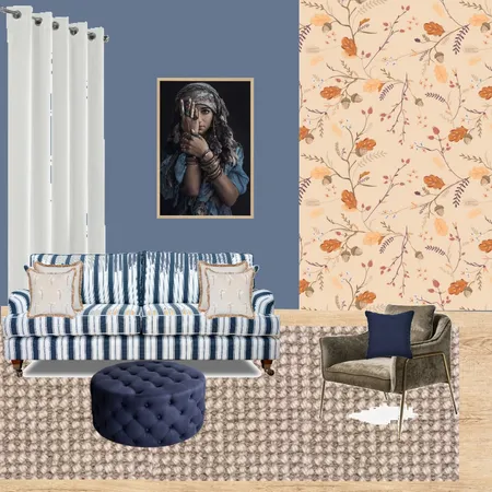 צבעים משלימים יותר כחול וכתום Interior Design Mood Board by anatsella on Style Sourcebook
