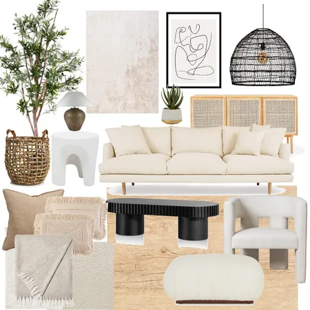 Natural Luxe Interior Design Mood Board by LSG Designs on Style Sourcebook