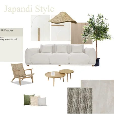 Japandi Style Interior Design Mood Board by TeeShhayeb on Style Sourcebook