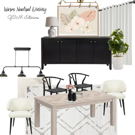 Dining Room Interior Design Mood Board by GCM Interiors on Style Sourcebook