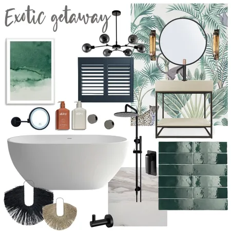 Exotic Getaway Interior Design Mood Board by Sekme DS on Style Sourcebook