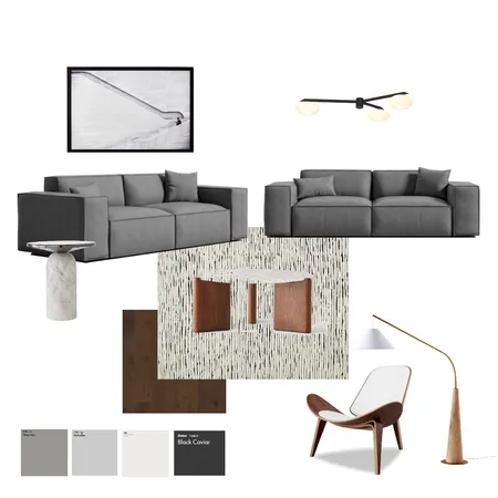 Softminimal - Living room Interior Design Mood Board by Inner Design on Style Sourcebook