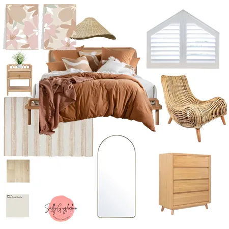 Sustainable bedroom Interior Design Mood Board by sally guglielmi on Style Sourcebook