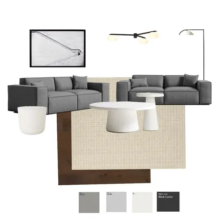 Softminimal - Living room Interior Design Mood Board by Inner Design on Style Sourcebook