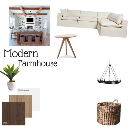 Modern farmhouse Interior Design Mood Board by Karadove on Style Sourcebook