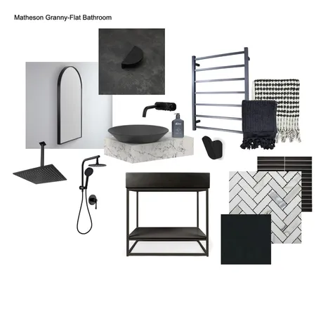 Matheson Granny-Flat Bathroom Interior Design Mood Board by infostylingcrew on Style Sourcebook