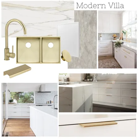 Modern Villa Interior Design Mood Board by Samantha McClymont on Style Sourcebook