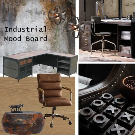 Industrial Mood board Interior Design Mood Board by Debbsnz12 on Style Sourcebook