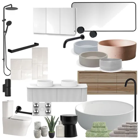 Ensuite Interior Design Mood Board by _Shannongrech on Style Sourcebook