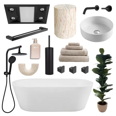 Bathroom Inspo 🚿 Interior Design Mood Board by Lighting Illusions on Style Sourcebook