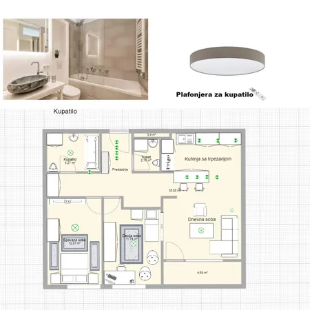 Diplomski, kupatilo Interior Design Mood Board by Dusan on Style Sourcebook