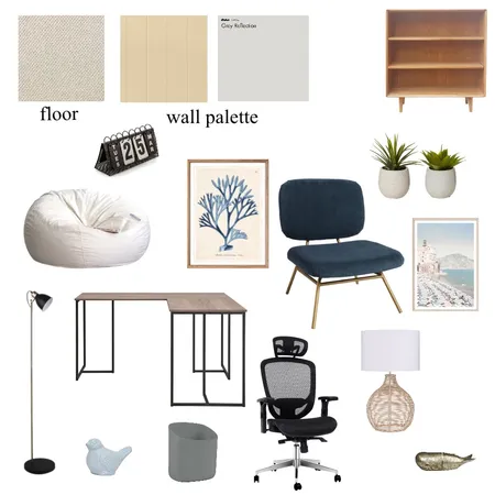 Office Interior Design Mood Board by ahtchuuuu on Style Sourcebook