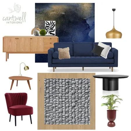 Modern Luxe Interior Design Mood Board by Cantwell Interiors on Style Sourcebook