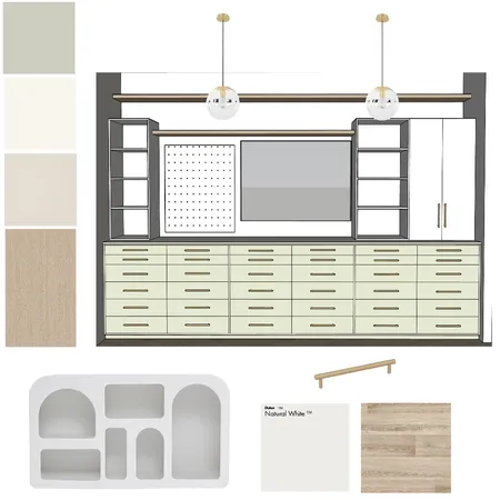 12A Sample Library Interior Design Mood Board by Keely Styles on Style Sourcebook
