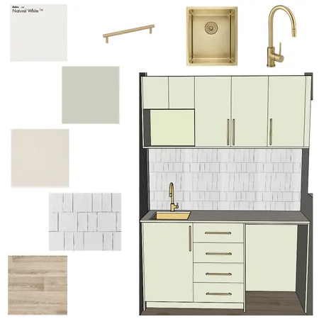 12A Kitchenette Interior Design Mood Board by Keely Styles on Style Sourcebook
